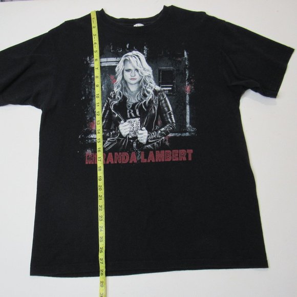 Miranda Lambert Locked & Reloaded Tour Vintage Y2K 2000s Country Music T Shirt - Picture 6 of 6